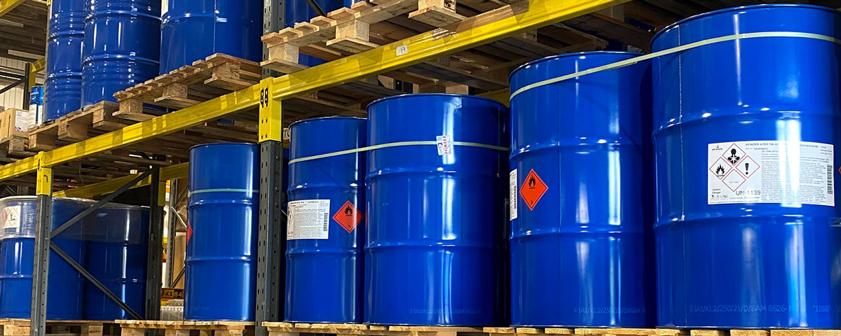 Leading Solvents Bulk Drums
