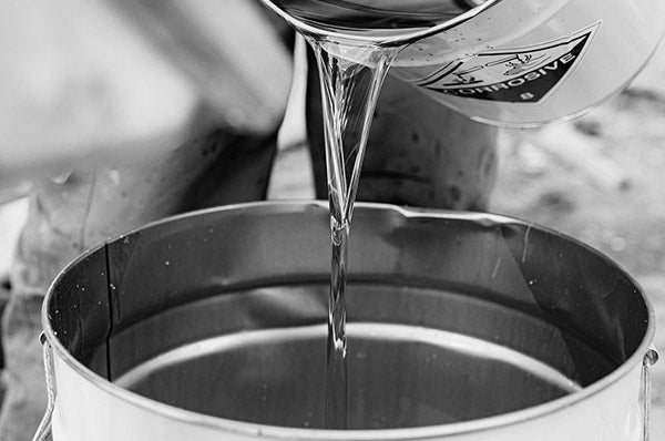 Safe Disposal of Solvents & Resin Waste