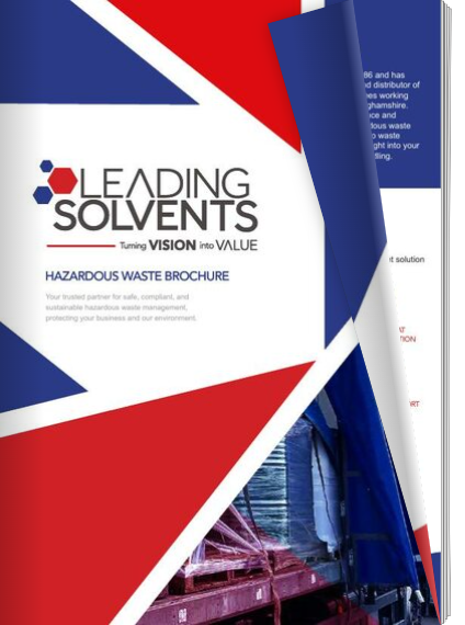 Leading Solvents Hazardous Waste Brochure