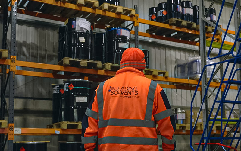 Leading Solvents Production Warehouse