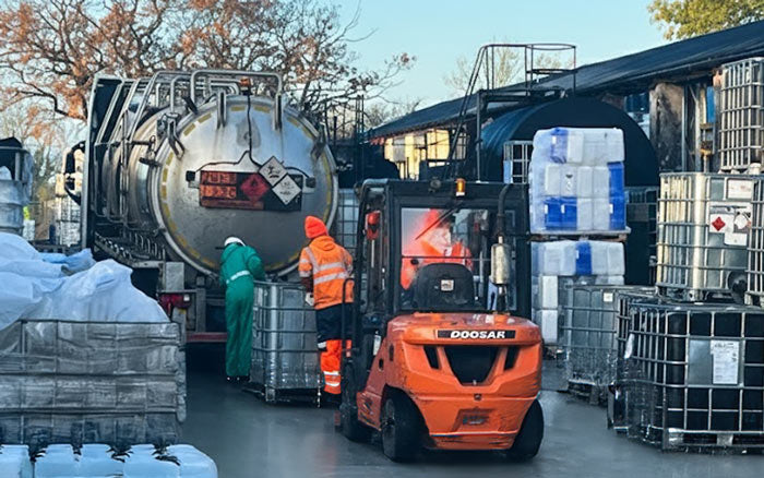 Leading Solvents Waste Transfer Station